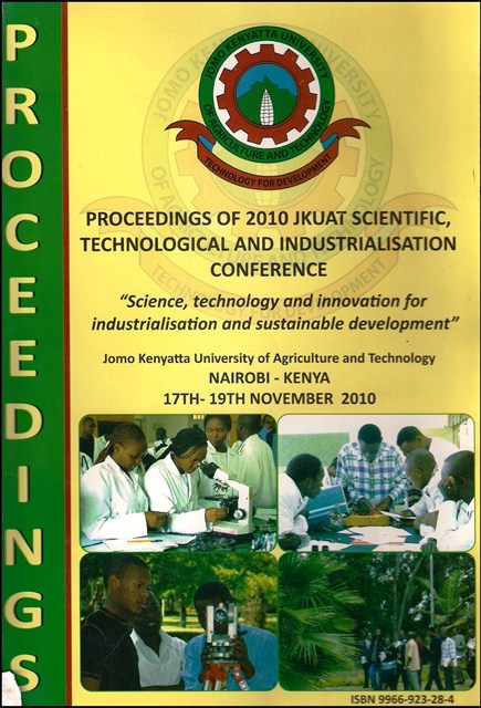 2010 JKUAT Scientific Conference